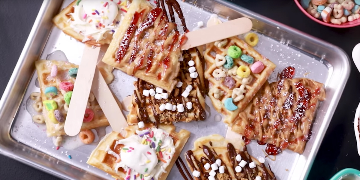 waffle pops