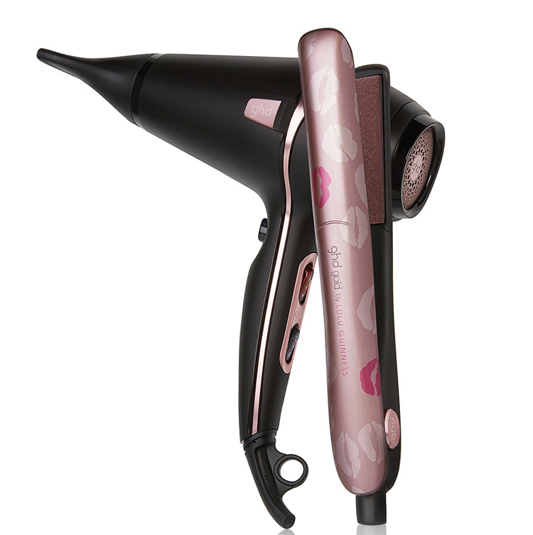 ghd by lulu guinness pink collection