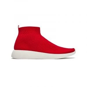 Rote High Top Sneaker von ZARA