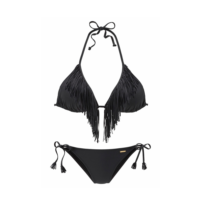 seventies bikini lascana fransen