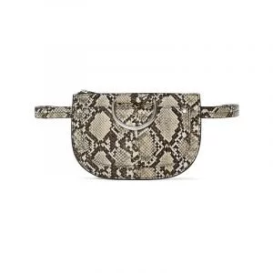 Gürteltasche im Snake-Print