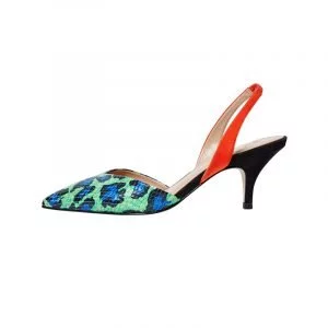 Pumps im Leo-Print