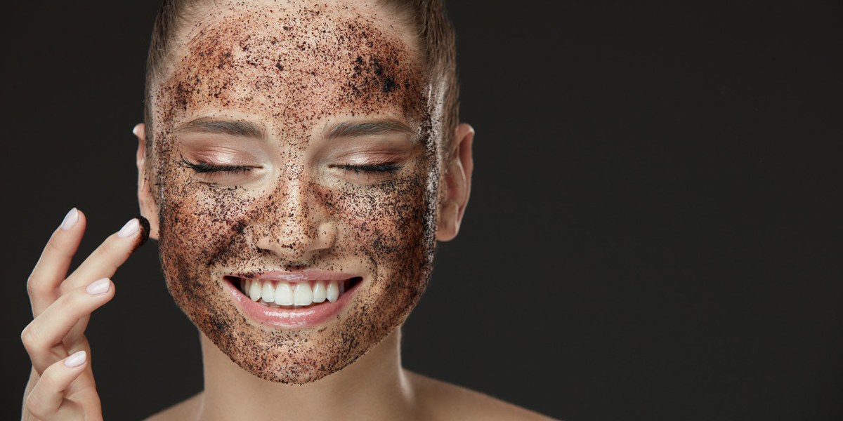 coffee scrub gesicht