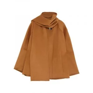 Cape Coat in Braun