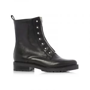 Schwarze Combat Boots