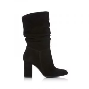 Schwarze Slouch Boots