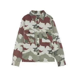 Jacke mit Camouflage-Print