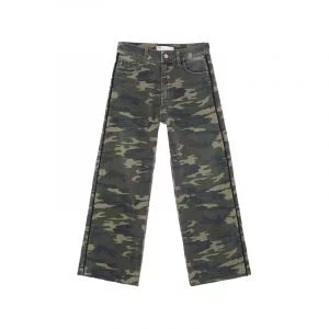 Hose mit Camouflage-Print