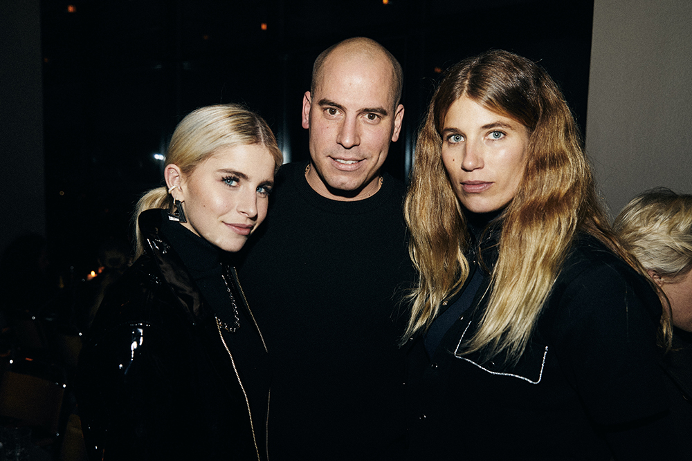 Caroline Daur, Jonathan Hirschfeld, Founder of Eytys, and Veronika Heilbrunner