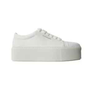 weiße plateau sneaker von acne studios