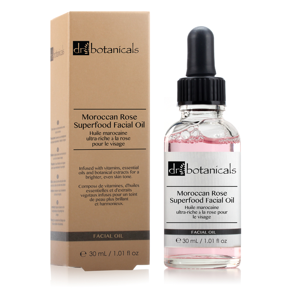 produktabbildung vom morrocan rose oil von dr. botanicals