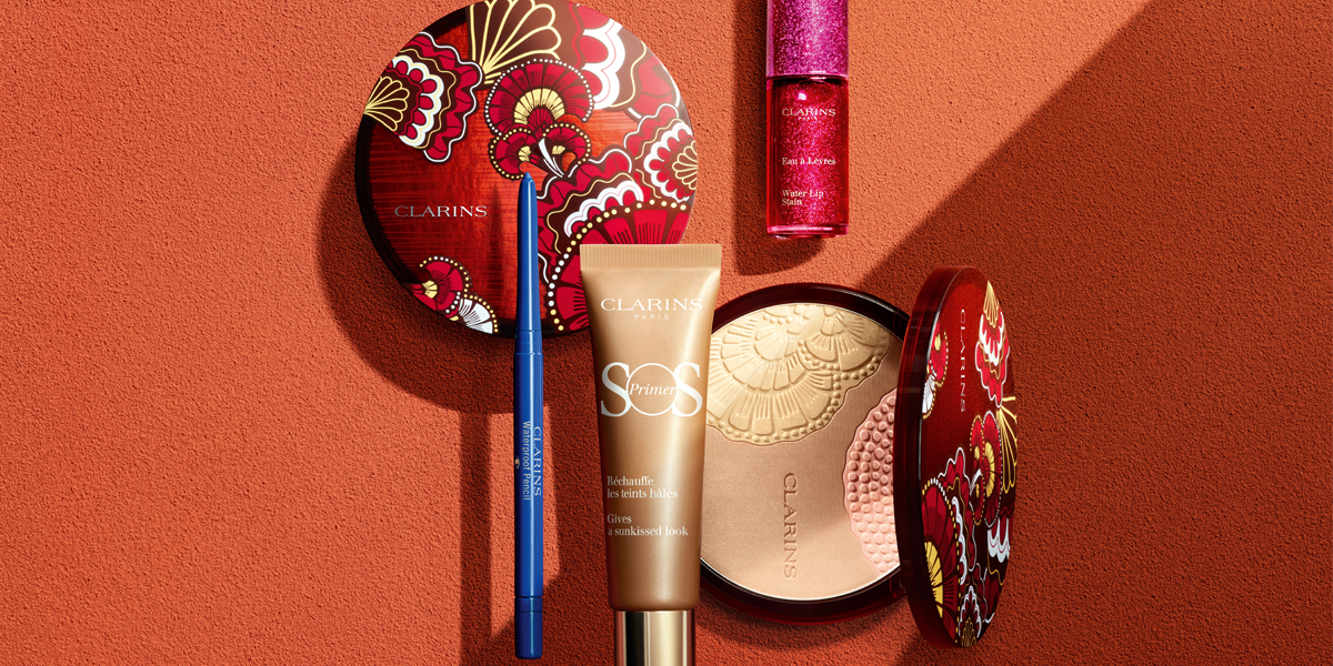 clarins summer make-up