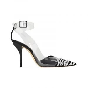 produktbild high heels mit zebra-muster