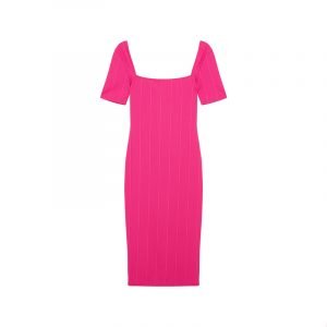 produktbild pinkfarbenes kleid mit square neckline