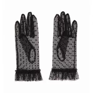 produktbild schwarze nylon handschuhe
