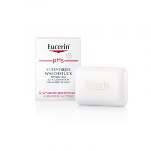 Seifenfreies Waschstück von EUCERIN - perfekt für Soap Brows