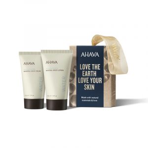 Weihnachtsgeschenk Naturkosmetik Ahava Pflegeset