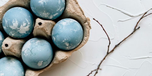 marble eggs ostereier