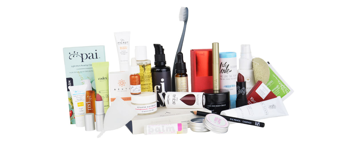 charity box mit beauty produkten