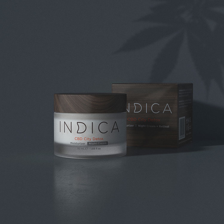 indica nachtcreme cbd produkt