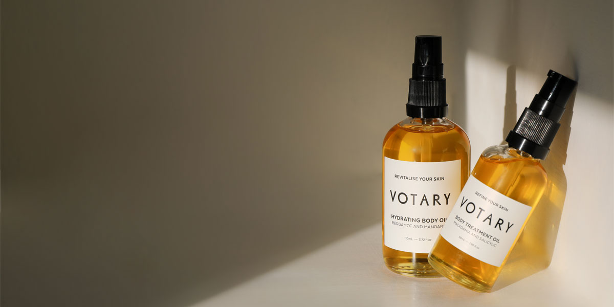 SummerBodyGlow mit den Body Oils von VOTARY BEAUTYPUNK