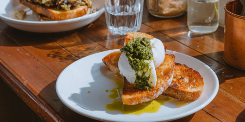 pesto eggs