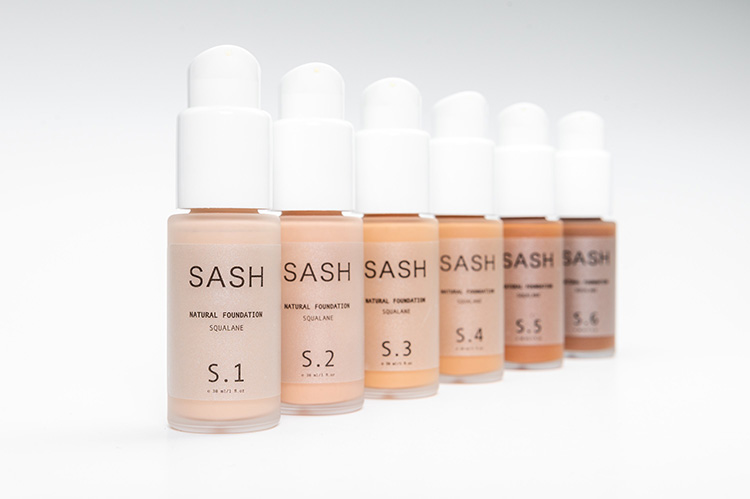 Sash Skincare Foundation Produktrange 3