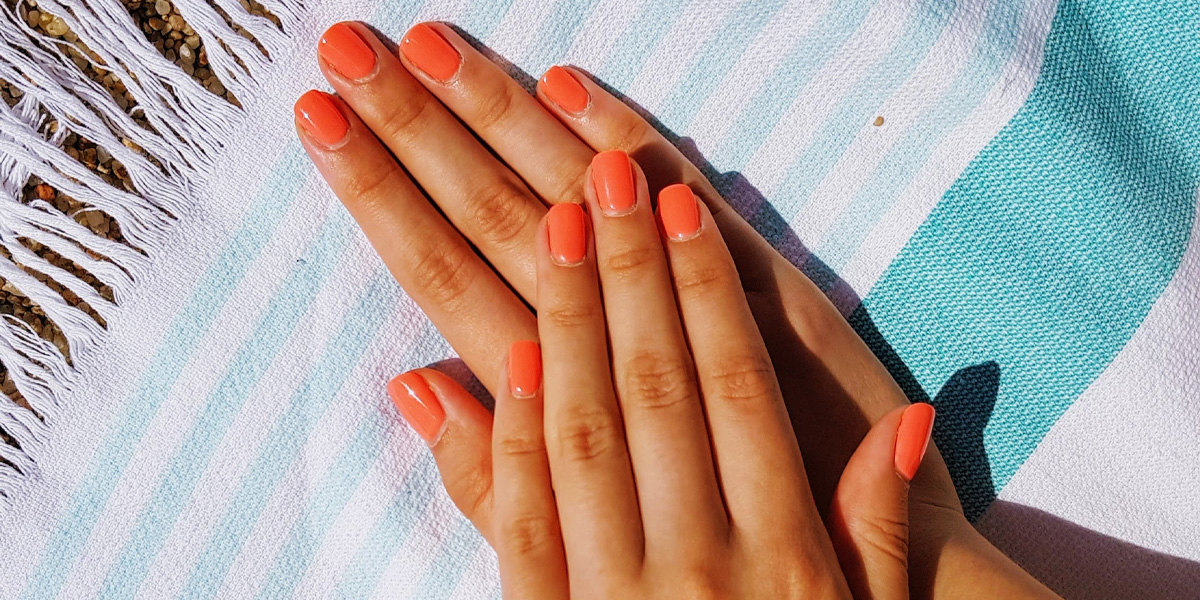 nagellack orange