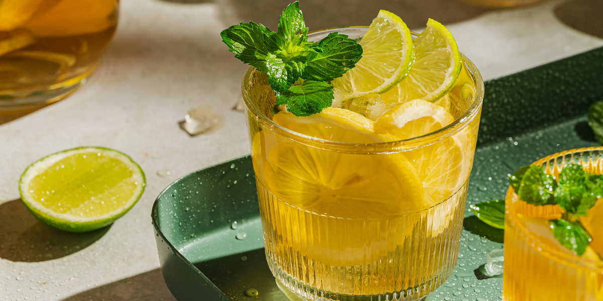 sparkling tea