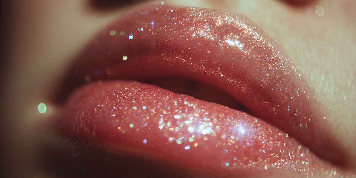 lippen glitzer