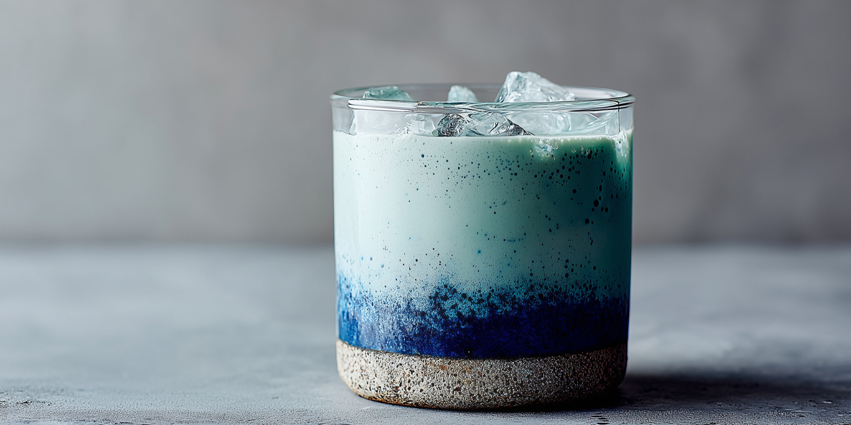 blue matcha