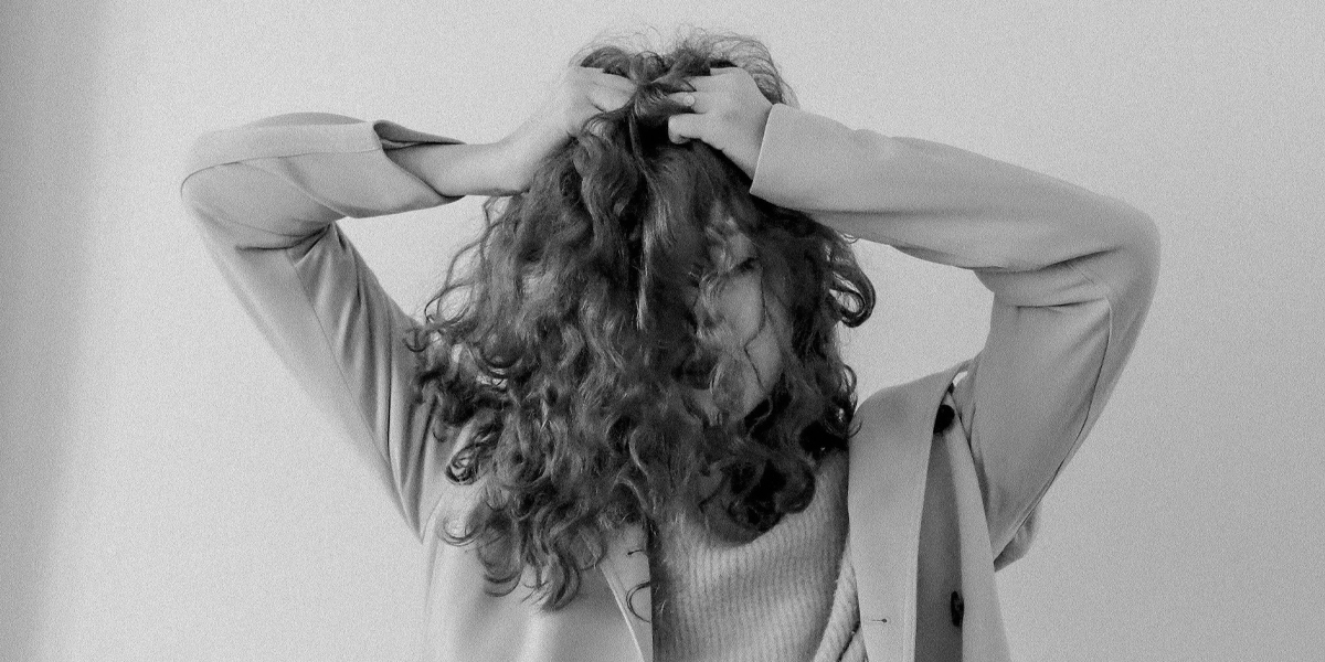 frau haare winter