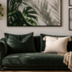 gruenes sofa